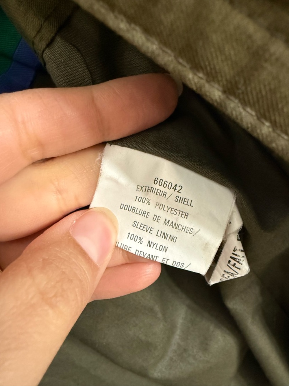 Vintage Olive Trench Coat - Picture 8 of 8